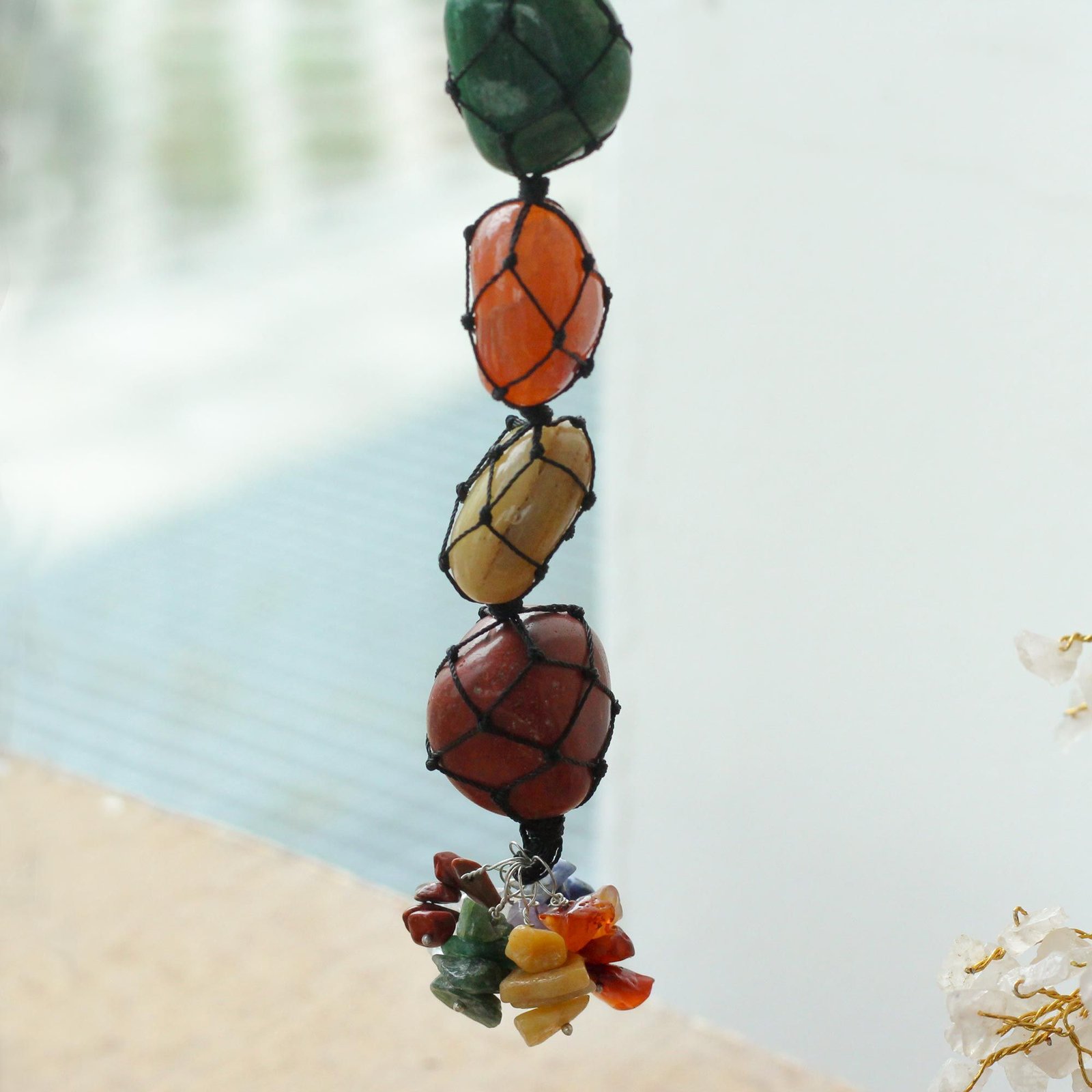 Colgante Piedra Chakra - Siete Chakras - Imagen 2