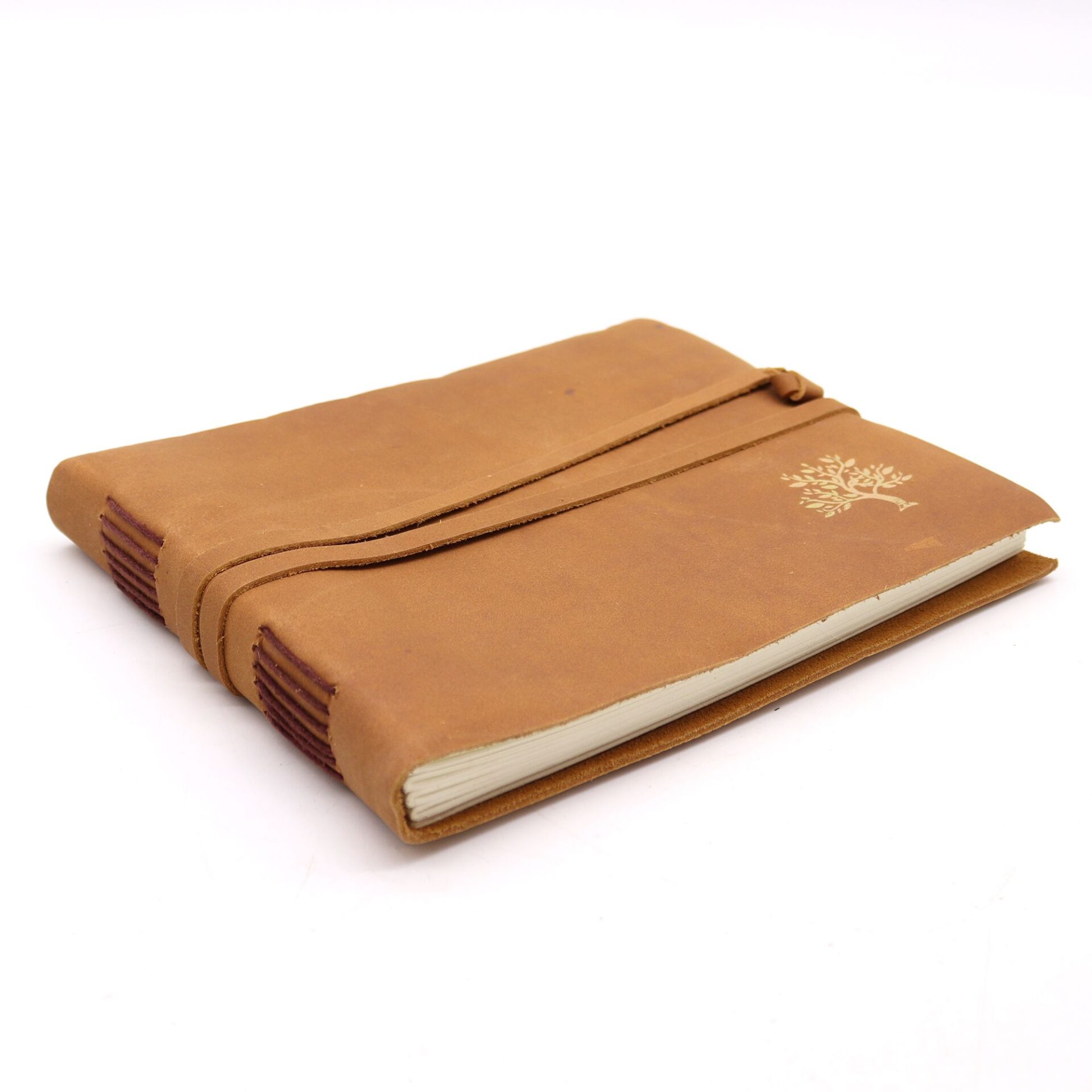 Cuaderno de bocetos, de piel 23 x 18 cm. - Imagen 5