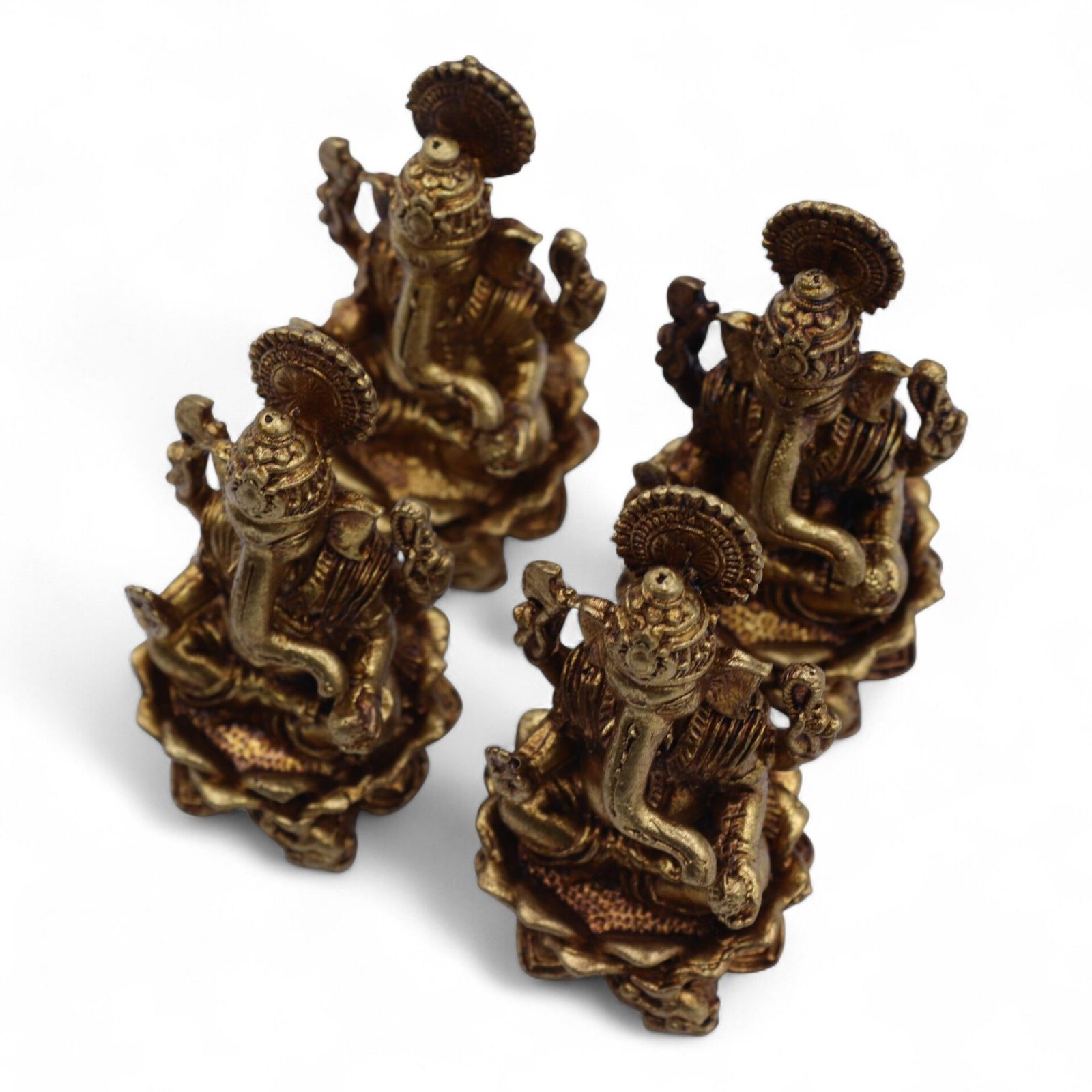 Dioses en miniatura de latón - Ganesha (52 g) - 49 mm - Imagen 7