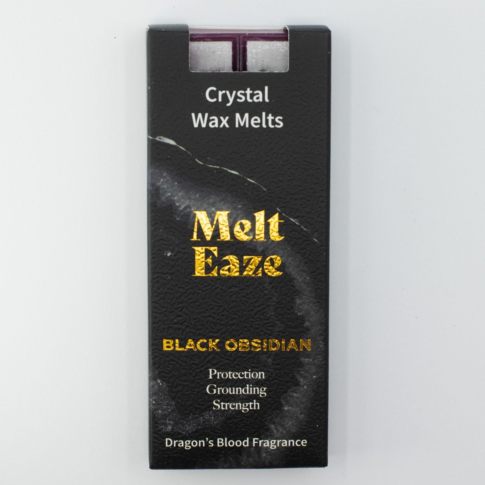 Pastillas de Cera Perfumada MeltEaze 50g - Escudo de Obsidiana - Sangre de Dragón - Imagen 2