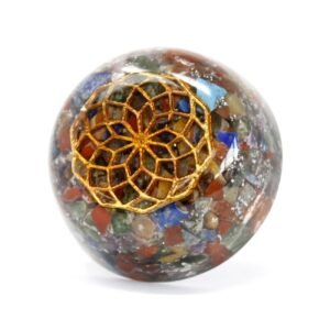 Orgonita de oficina - Piedras múltiples 6,5x3 cm.