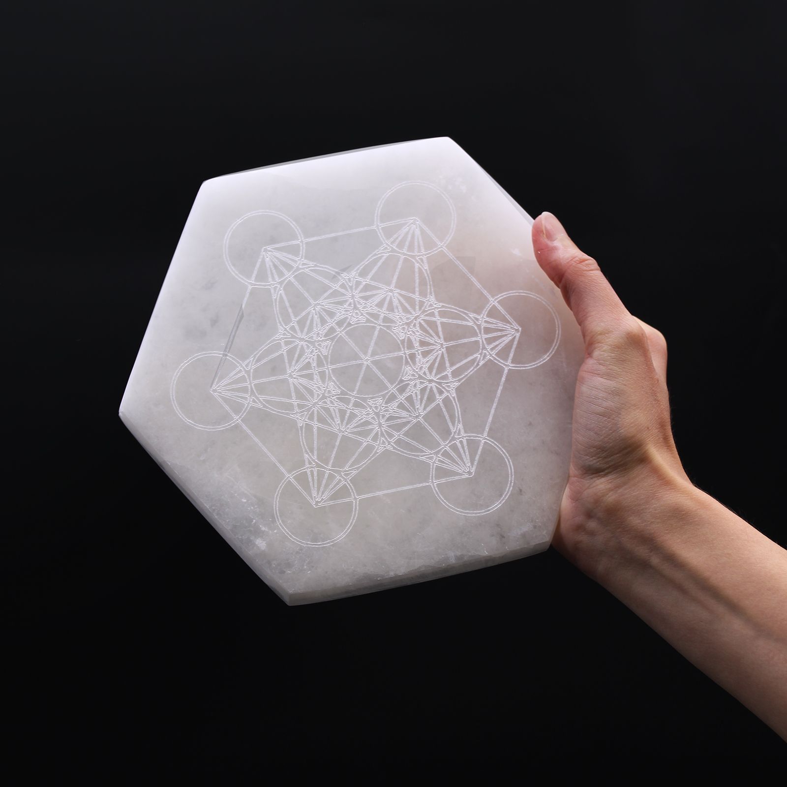 Placa de Carga Hexagonal 18cm - Dirección y Decisión - Imagen 2