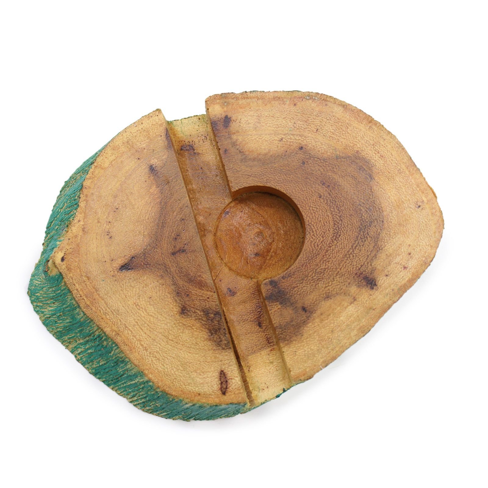 Lrg Gamal Wood Phone Holder - Greenwash - Imagen 7