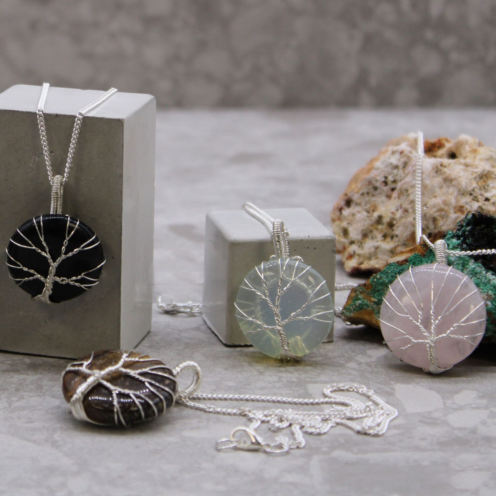Collar Árbol de la Vida - Amatista - Imagen 4