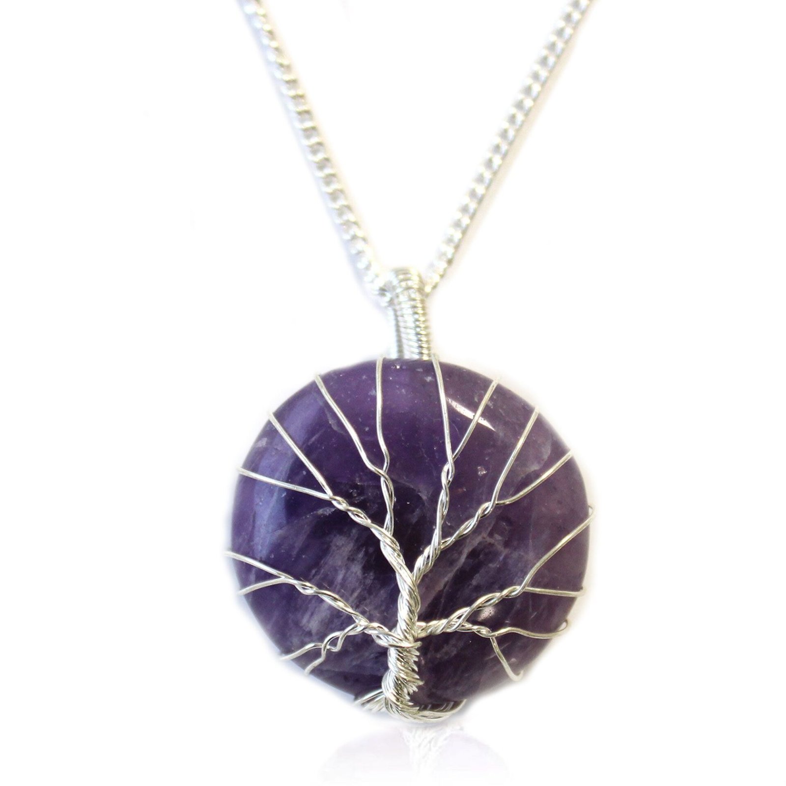 Collar Árbol de la Vida - Amatista - Imagen 6