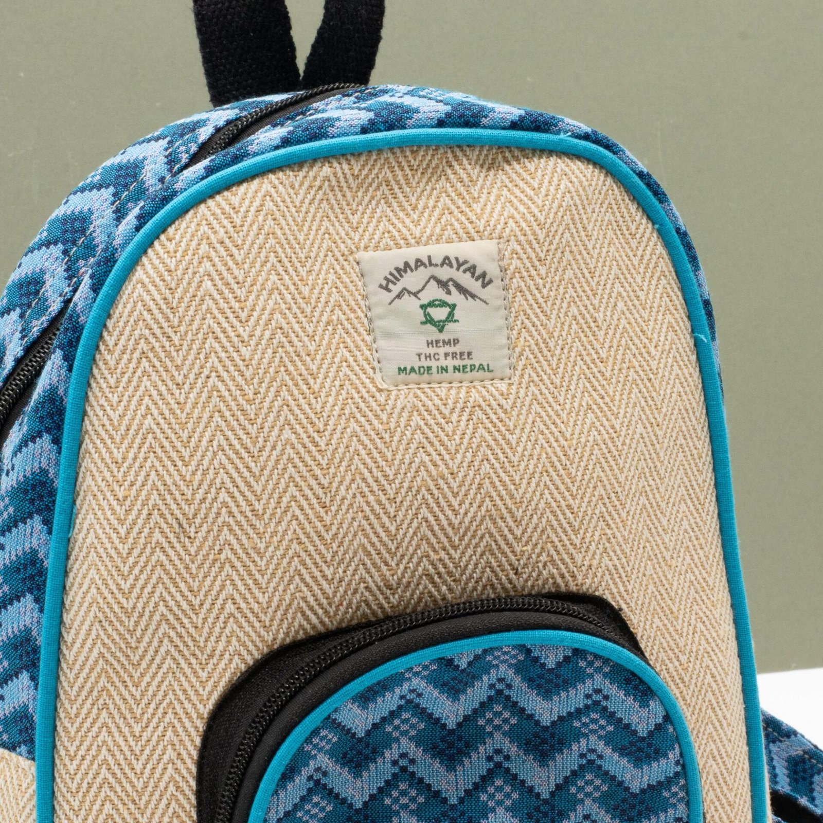 Mochila mediana de Katmandú – Diseño de Dhaka (30x21x9cm) - Imagen 4