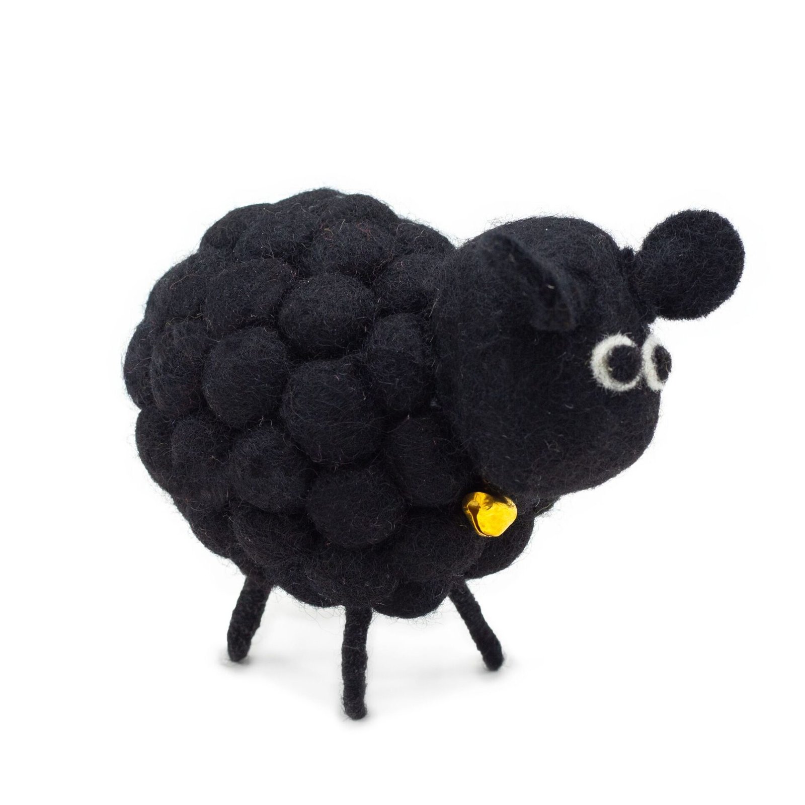 Ovejita de fieltro - Negra - Imagen 4