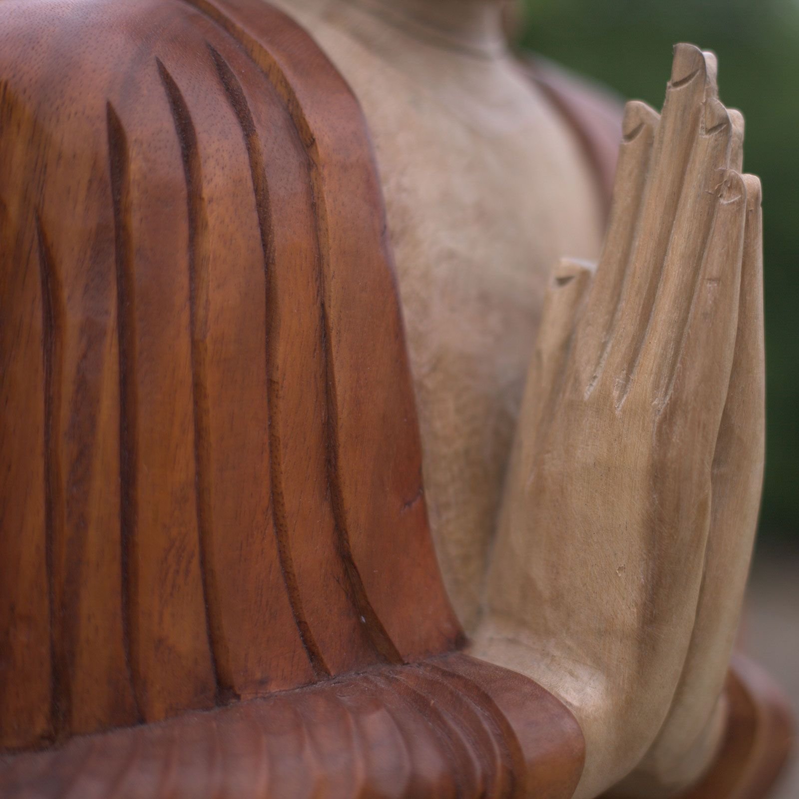 Estatua de Buda Tallada a Mano - 40cmTransmisión de Enseñanza - Imagen 6