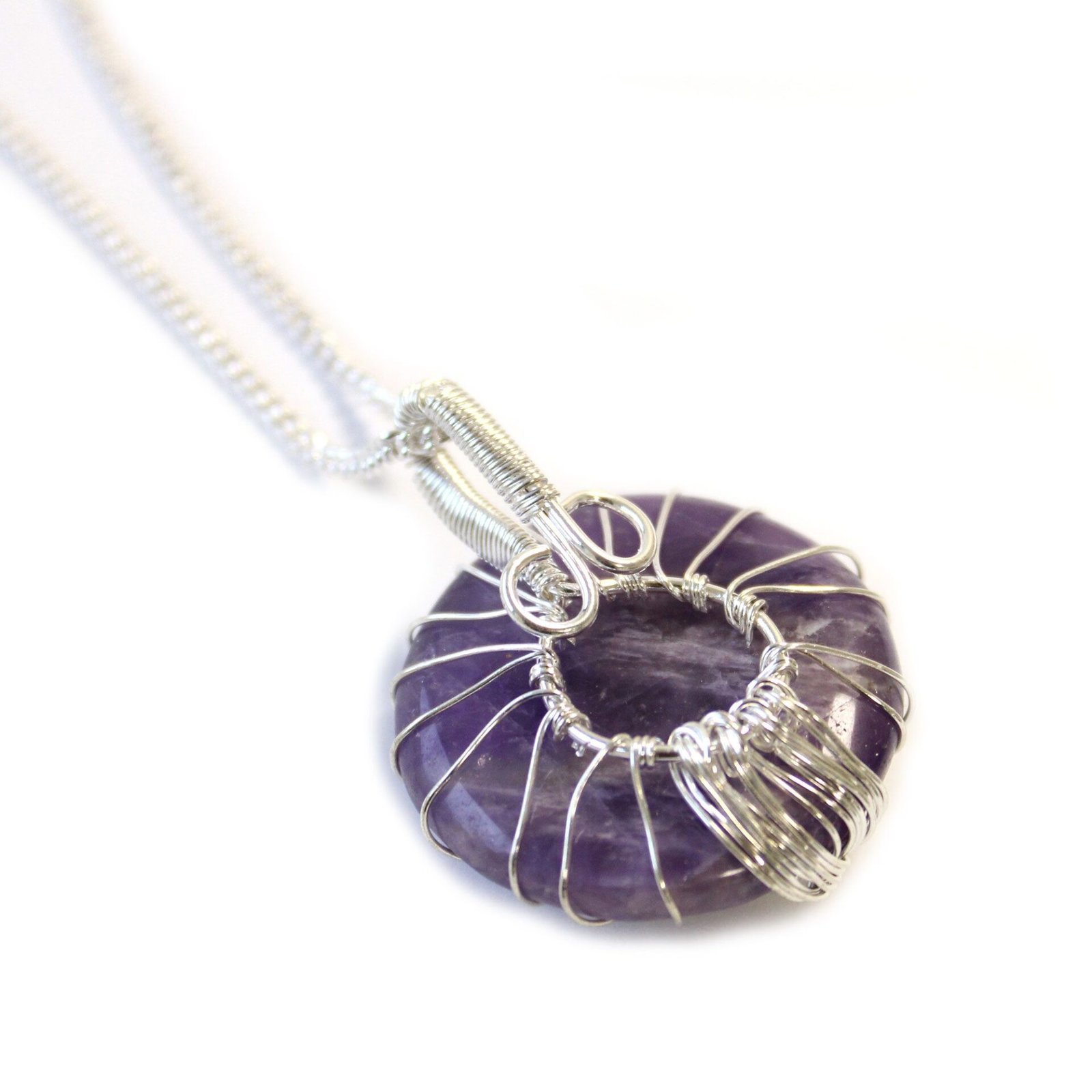 Collar Árbol de la Vida - Amatista - Imagen 3