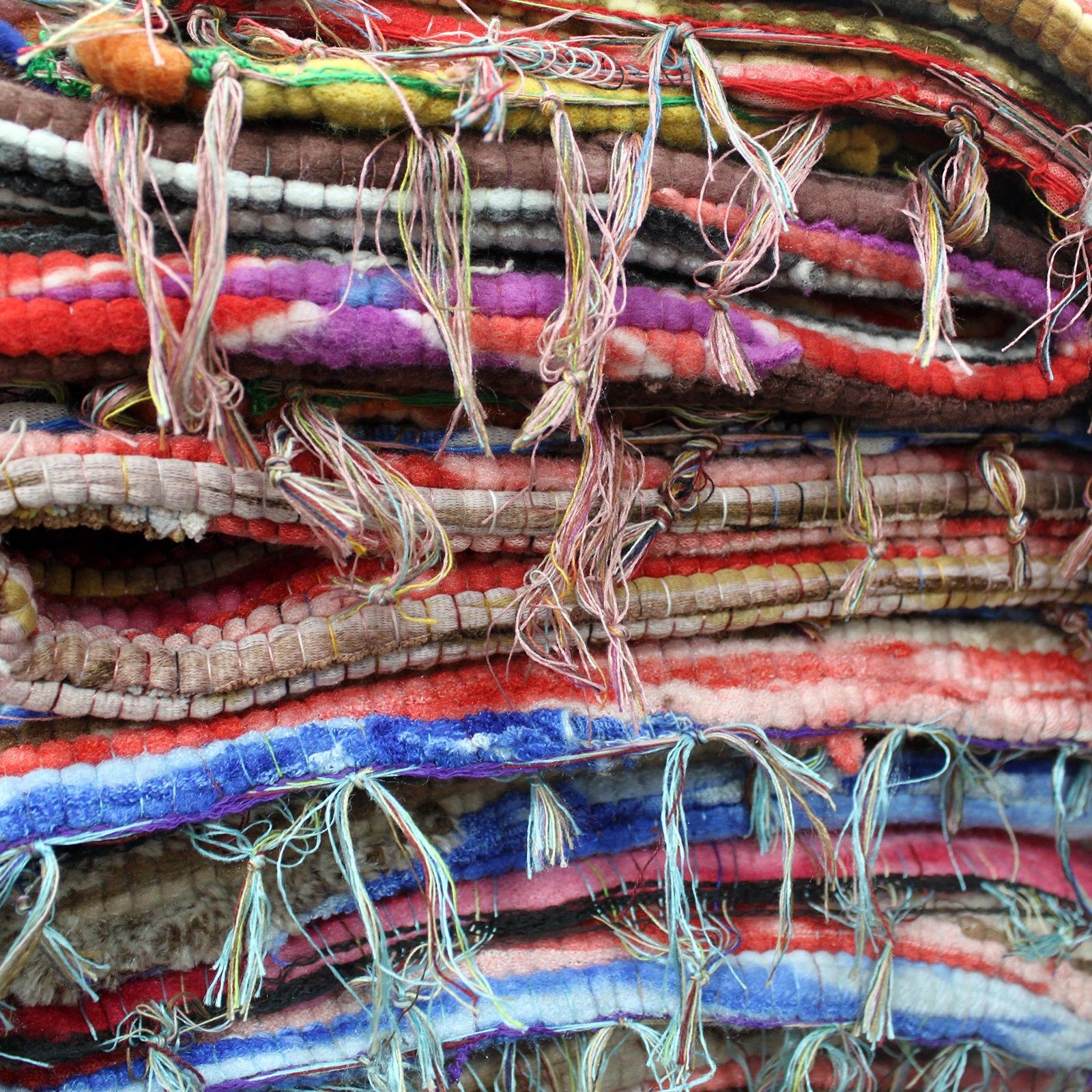 Alfombra grande de trapo - 105x185cm - Imagen 5