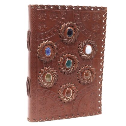 Cuaderno de cuero Piedra Sackra 22,5 x 15 cm