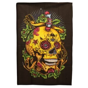 Tapiz (70x110cm) - Calavera del Día de los Muertos