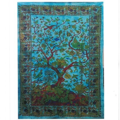 Tapiz de algodón - Árbol de la vida - Clásico