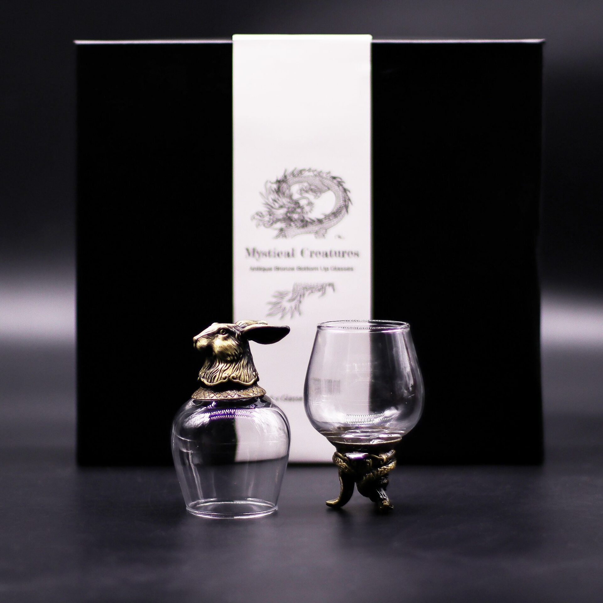 6 vasos (100 ml) - Criaturas Místicas - Bronce Antiguo - Imagen 4