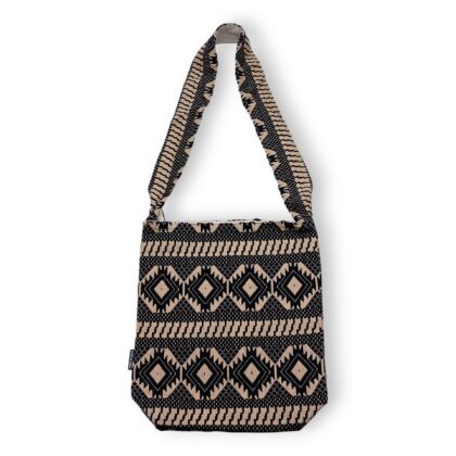 Bolso Jacquard Natural– Telar del Desierto – Bolso Tote Nómada