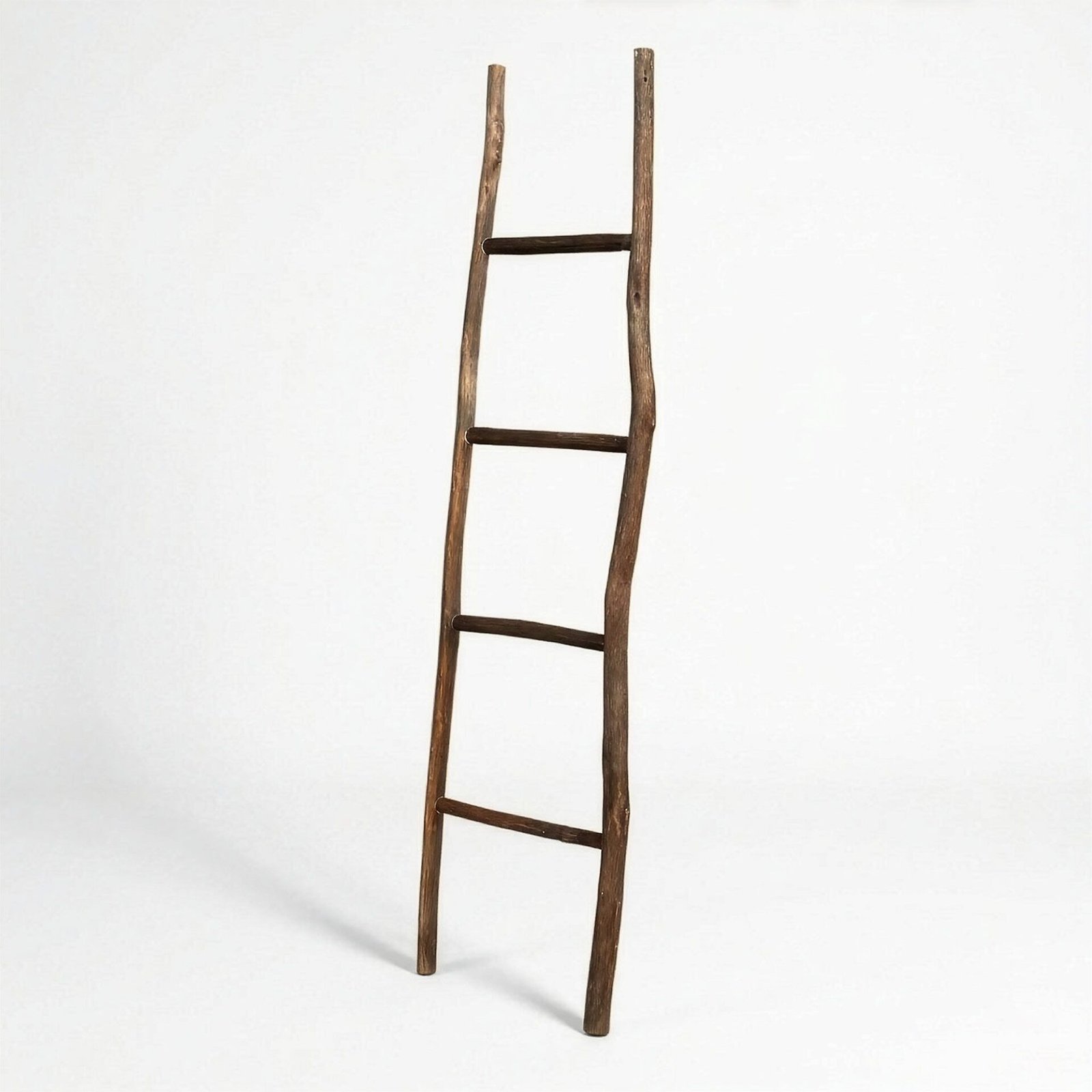 Escalera de Madera Kemu Grande - 1.5m - Chocolate - Estilo japonés - Imagen 2