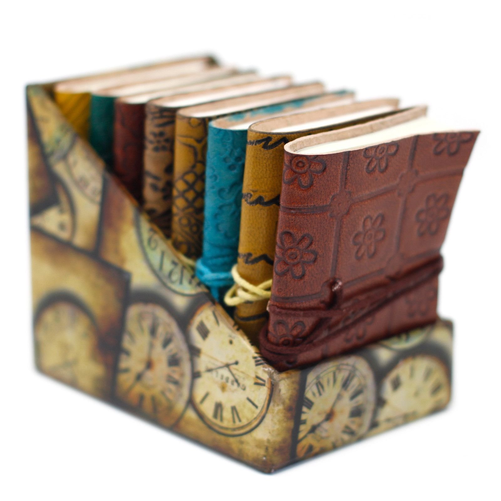 Mini Cuaderno de Cuero (surtidos) - Imagen 2