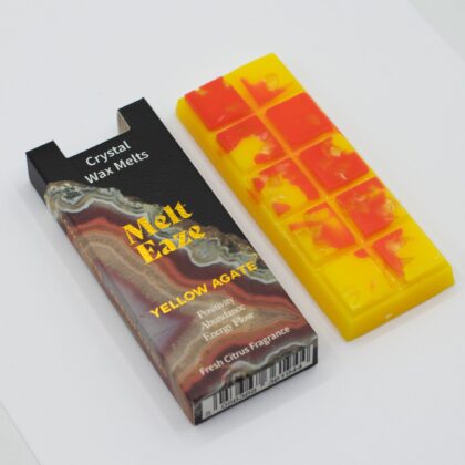 Pastillas de Cera Perfumada MeltEaze 50 g - Brillo Dorado - Cítricos Frescos
