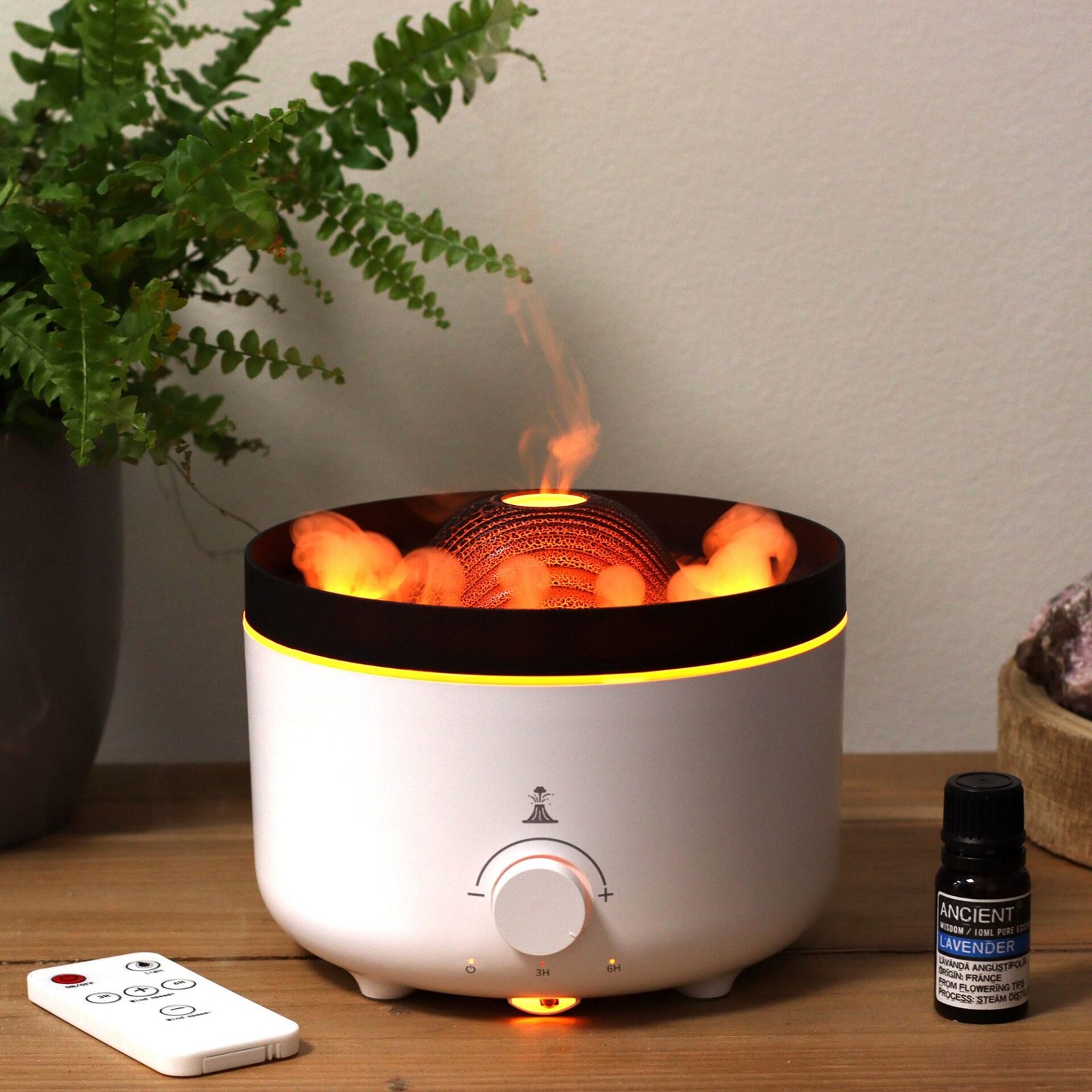 Large Volcano Effect Aroma Diffuser (plug) Two Colours - Imagen 10