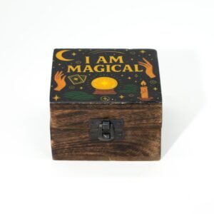Pequeña caja esmaltada - Soy mágico