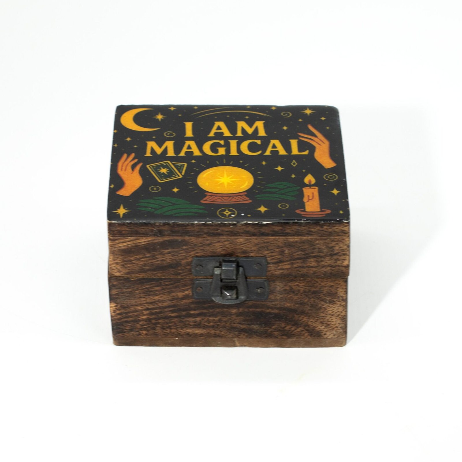 Pequeña caja esmaltada - Soy mágico