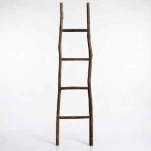 Escalera de Madera Kemu Grande - 1.5m - Chocolate - Estilo japonés