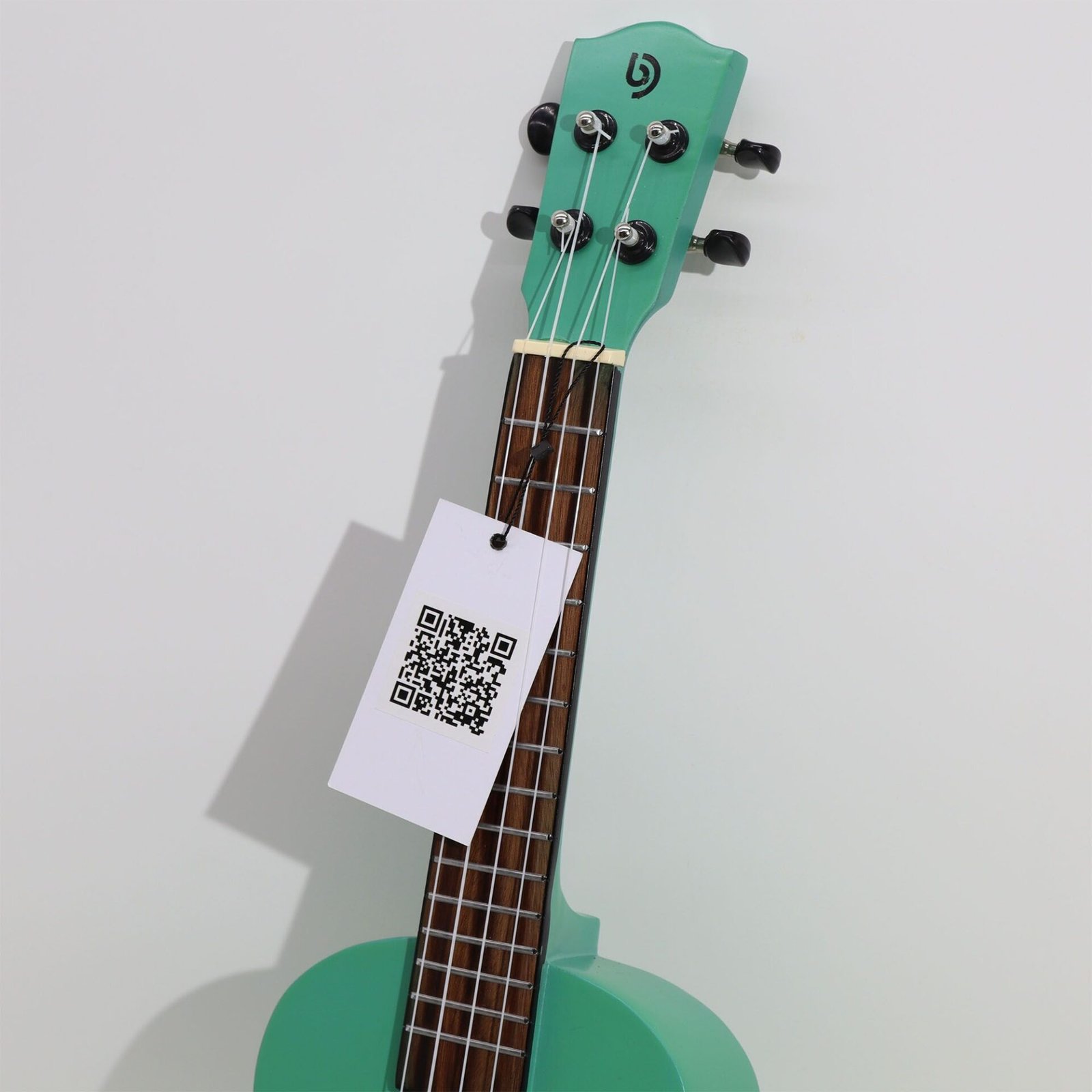 Ukelele Artesanal - Acabado Turquesa (4 Cuerdas)