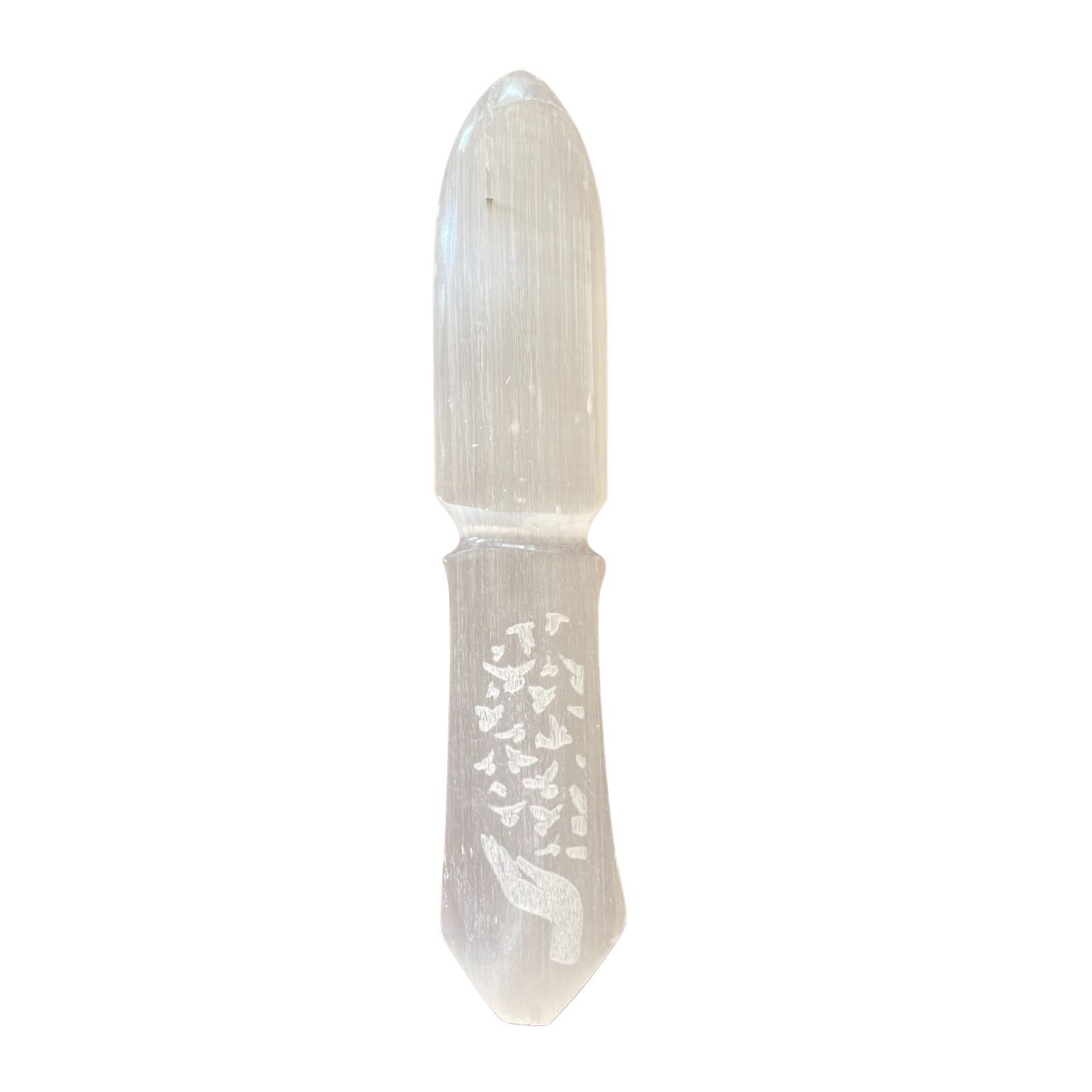 Cuchillo ritual de selenita - Liberación de ataduras - Imagen 6