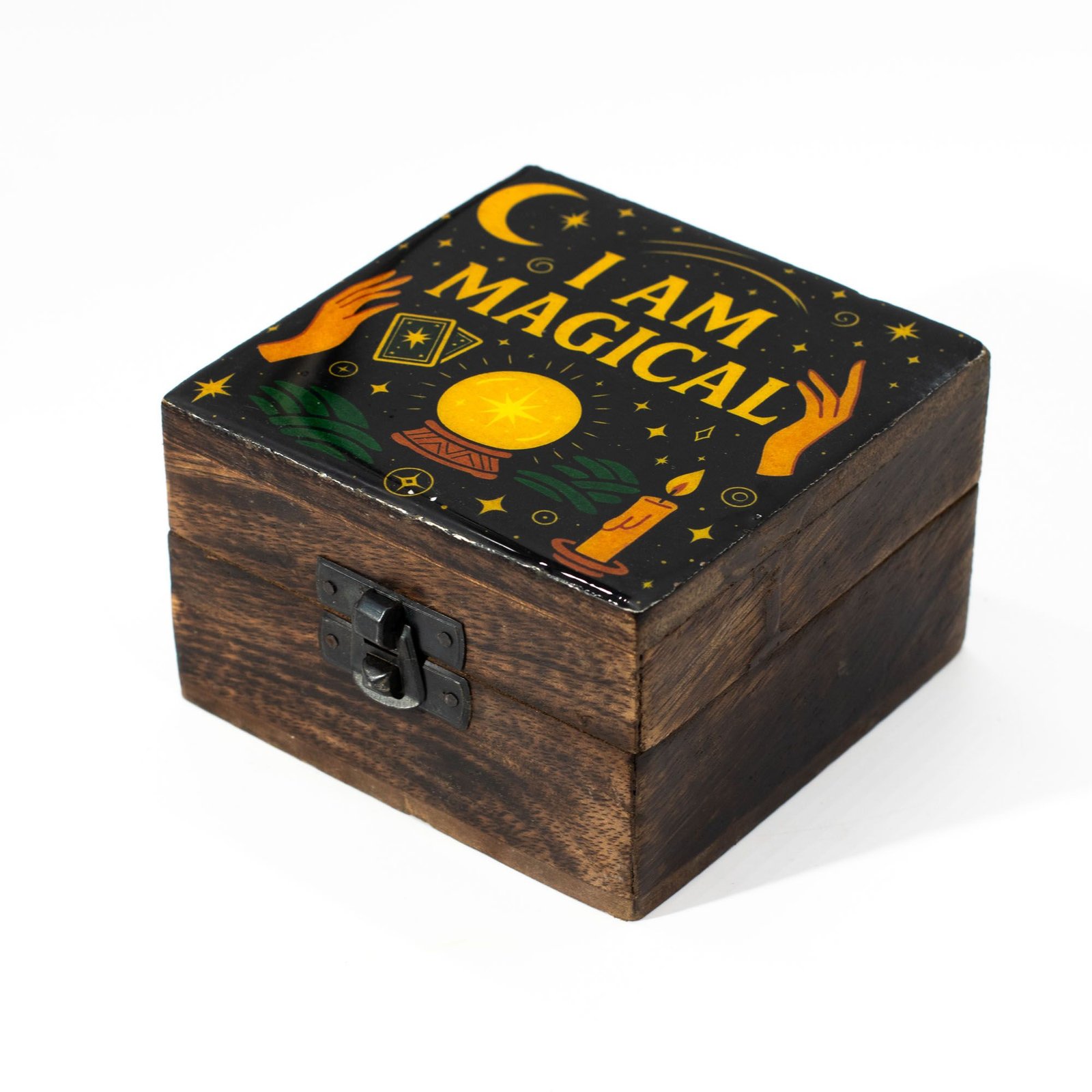 Pequeña caja esmaltada - Soy mágico - Imagen 2