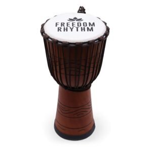 Gran tambor djembe Pro - Ritmo de Libertad (agudo) - 50cm (22cm Diia)