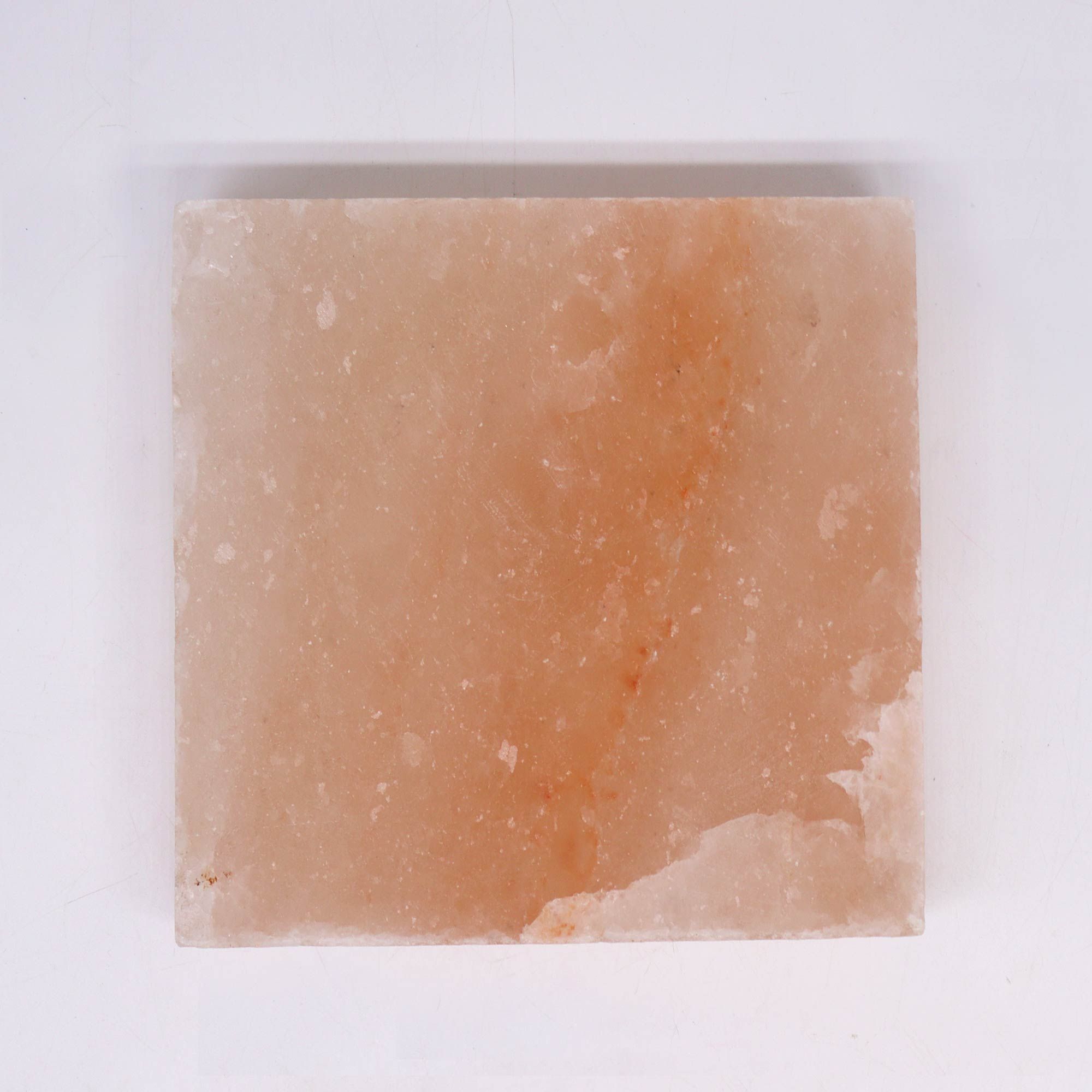 Placa de cocción de sal del Himalaya - Cuadrado - 20x20x5cm - Imagen 4