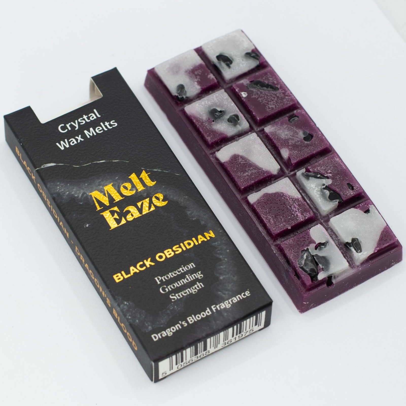 Pastillas de Cera Perfumada MeltEaze 50g - Escudo de Obsidiana - Sangre de Dragón