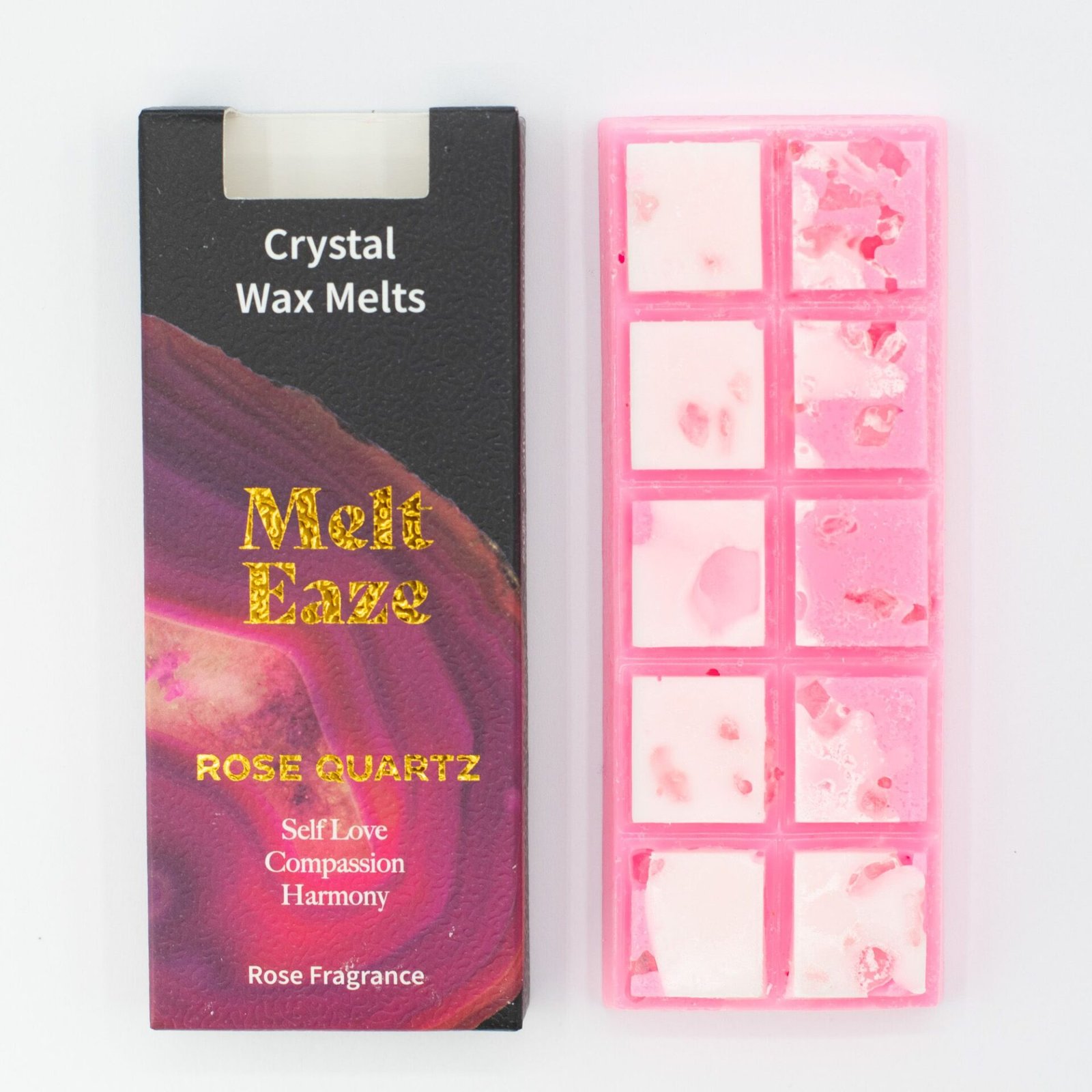 Pastillas de Cera Perfumada MeltEaze 50g - Amor de Cuarzo Rosa - Rosa - Imagen 5