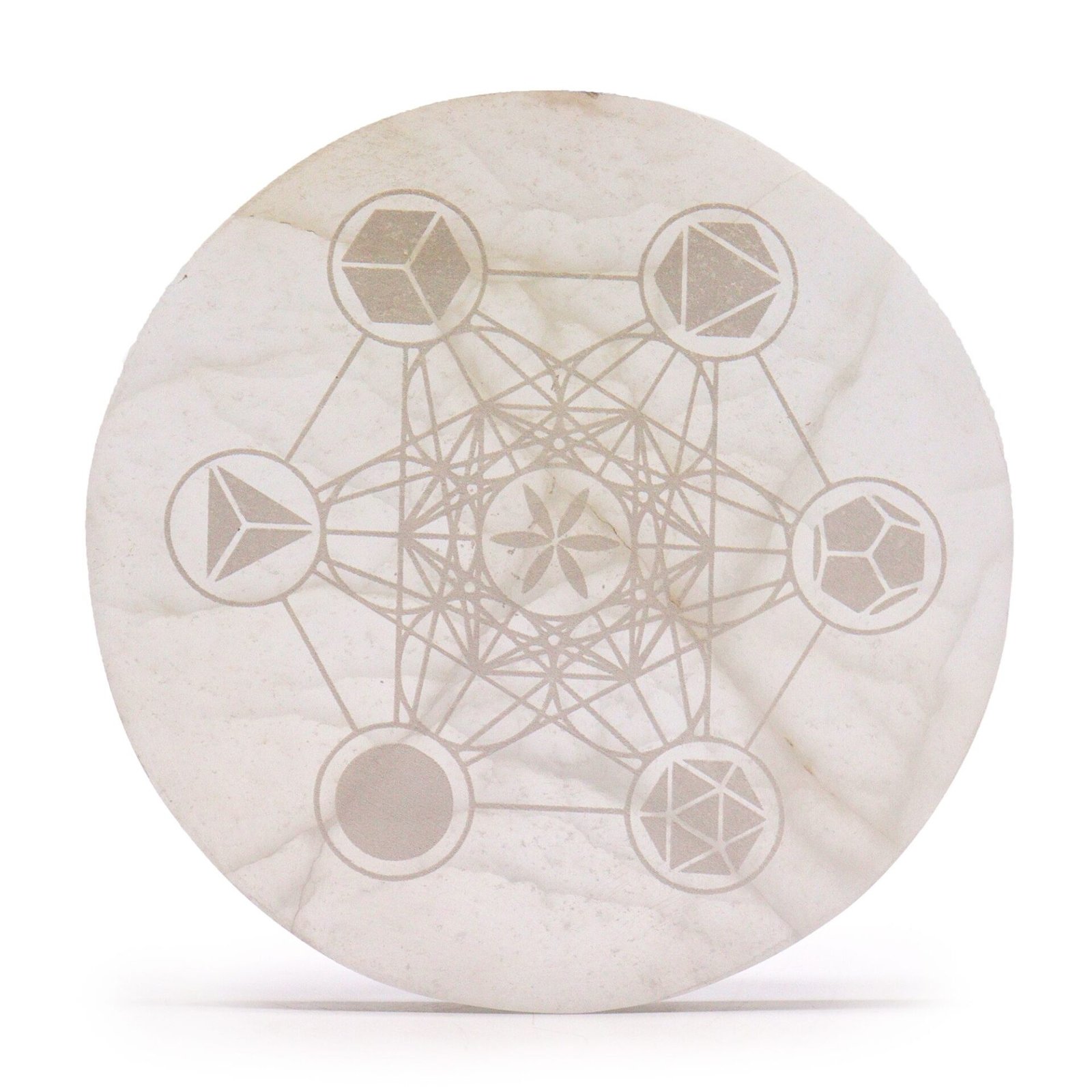 Placa de Carga Grande 18cm - Geometría Sagrada - Imagen 3