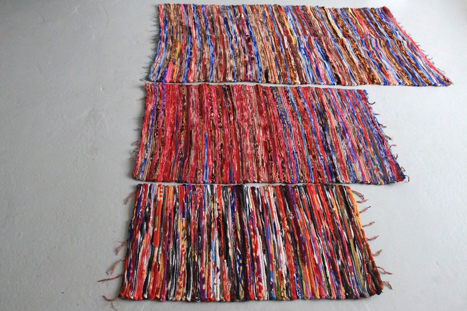 Alfombra grande de trapo - 105x185cm - Imagen 4