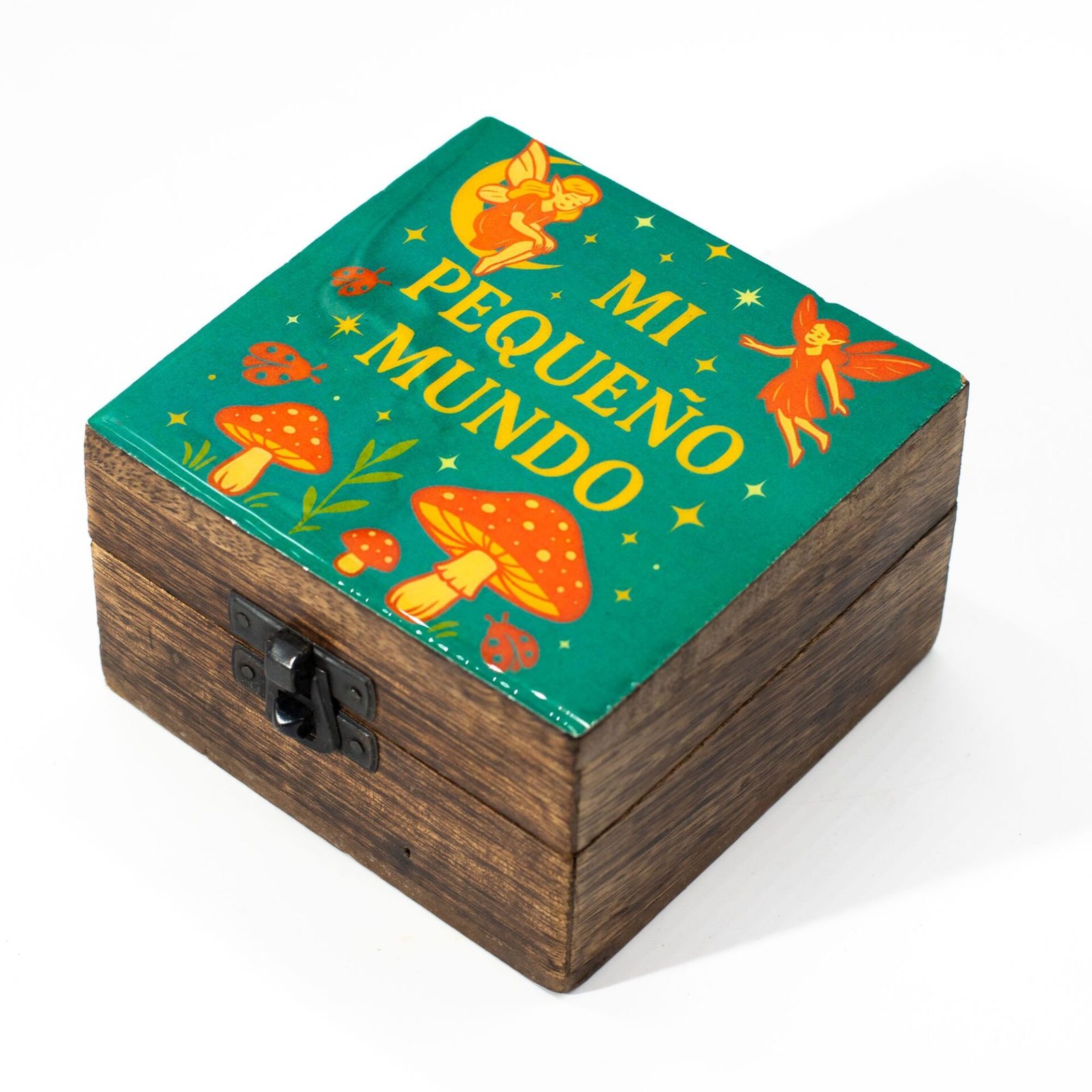 Pequeña caja esmaltada - Mi Pequeño Mundo - Imagen 3