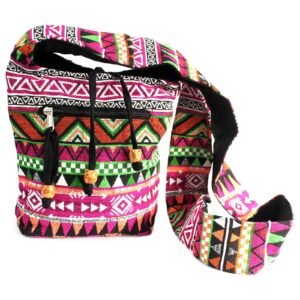 Bolso Jacquard Pequeño Rosa