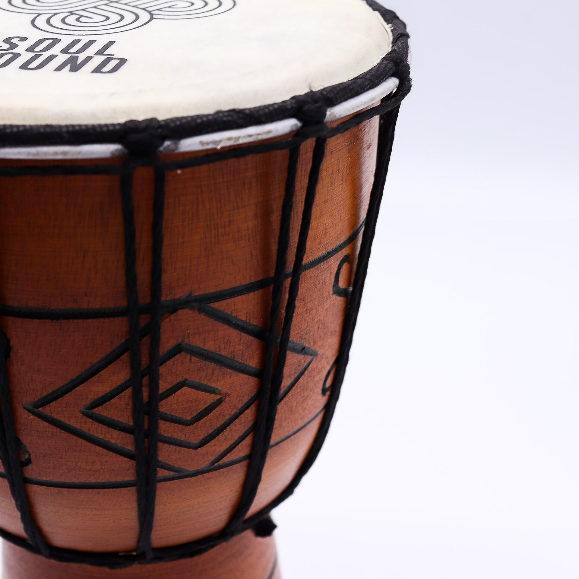 Tambor Pro Djembe Pequeño "Sonido del Alma" – Sonido Grave – 30 cm - Imagen 3