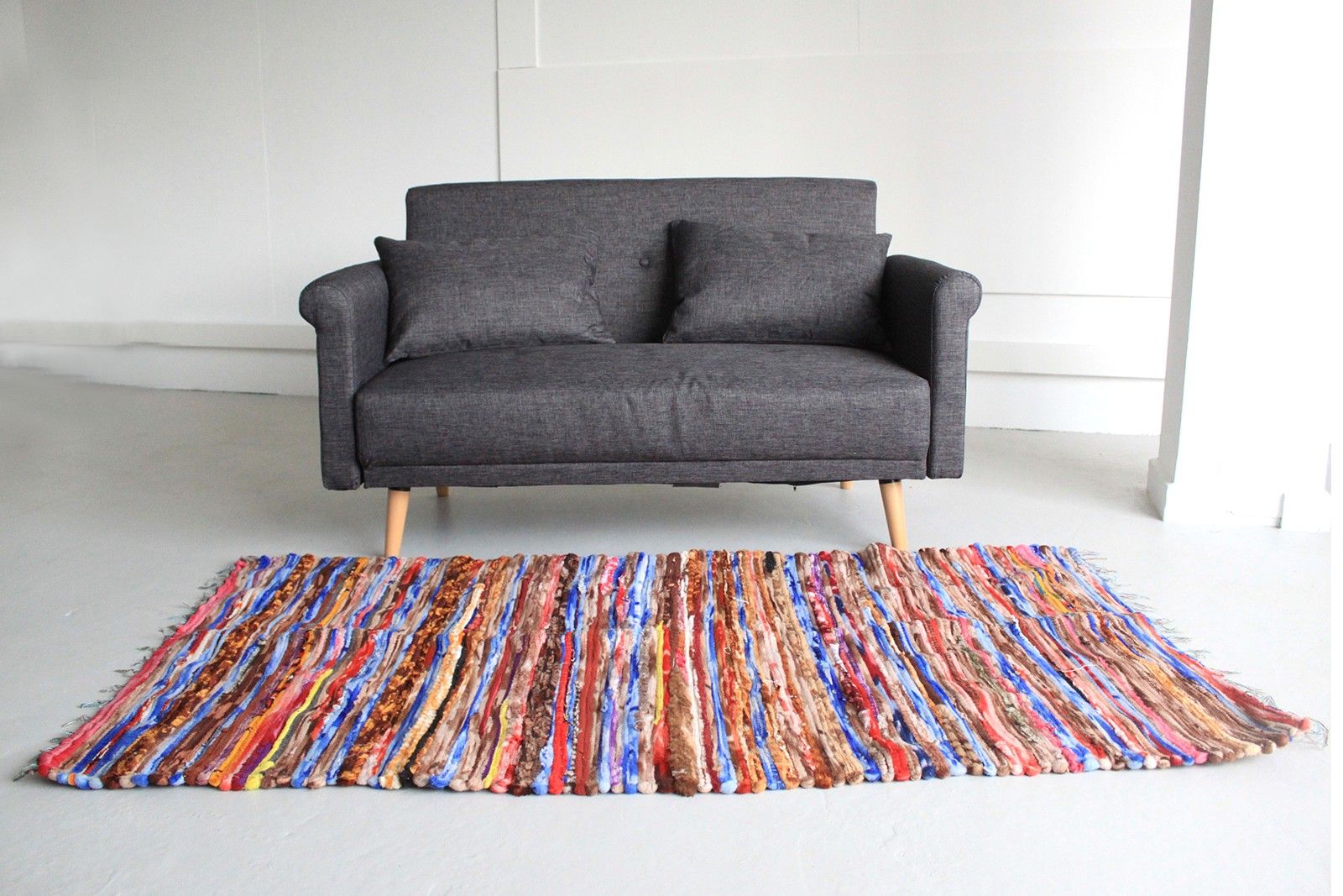 Alfombra grande de trapo - 105x185cm - Imagen 10