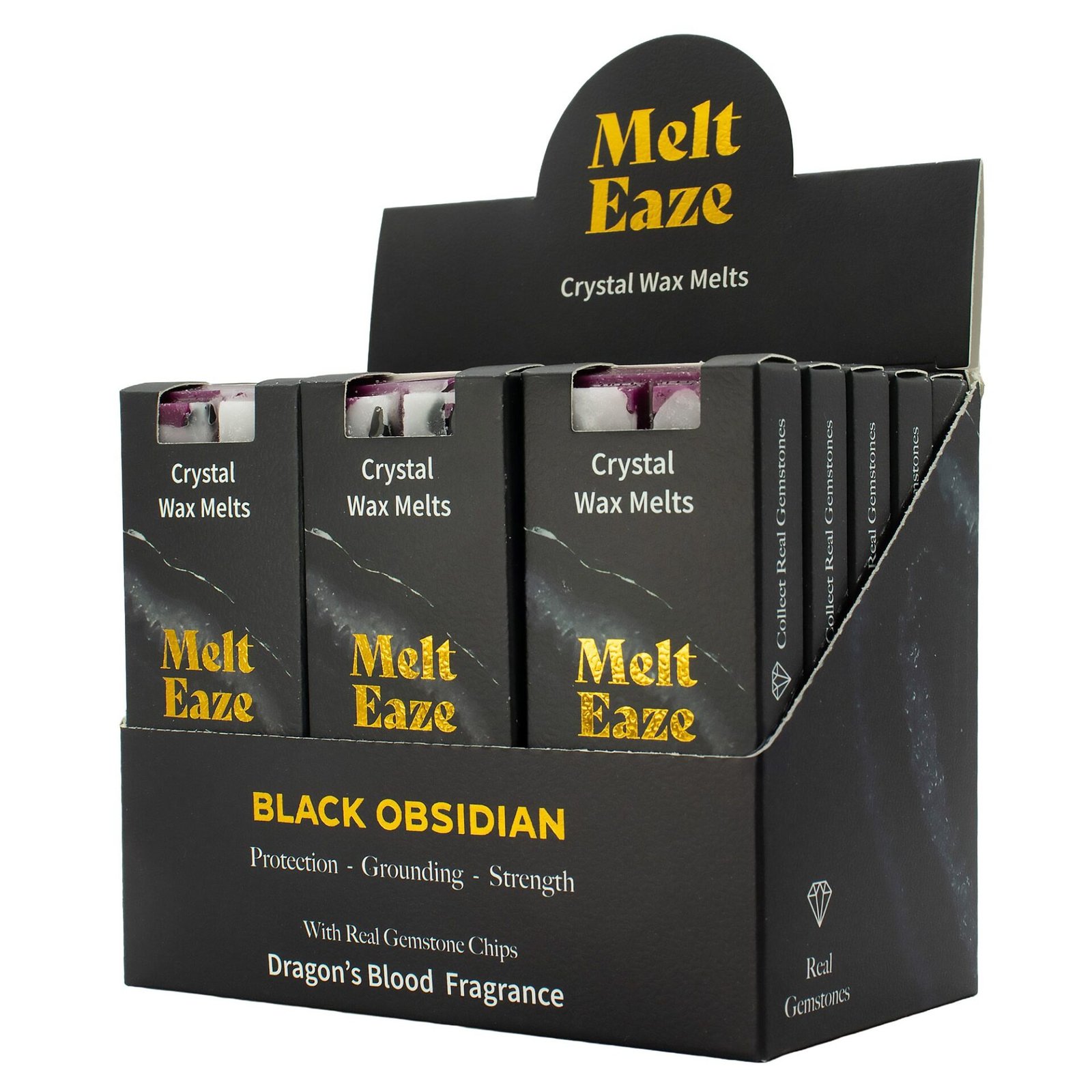 Pastillas de Cera Perfumada MeltEaze 50g - Escudo de Obsidiana - Sangre de Dragón - Imagen 5