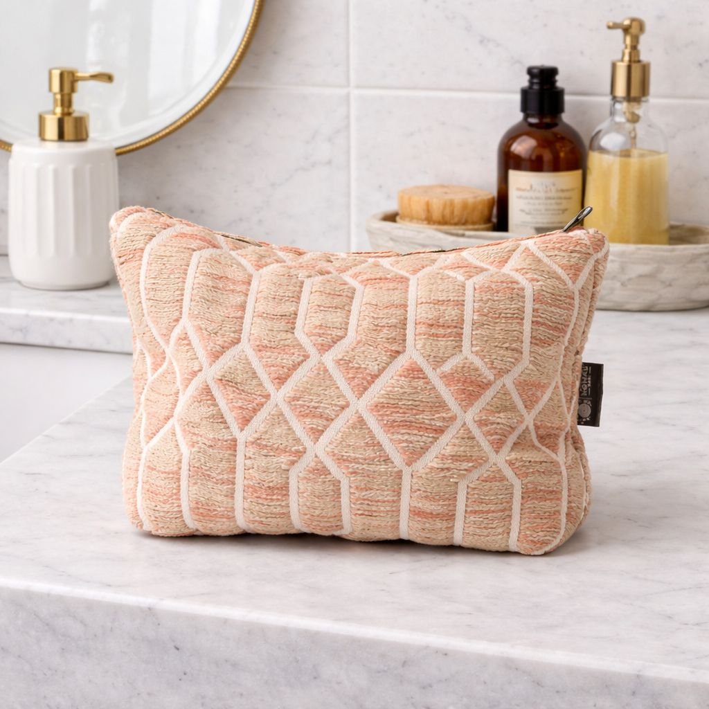 Neceser Nomad Sari Indian Jacquard - Rose Lattice - Imagen 10