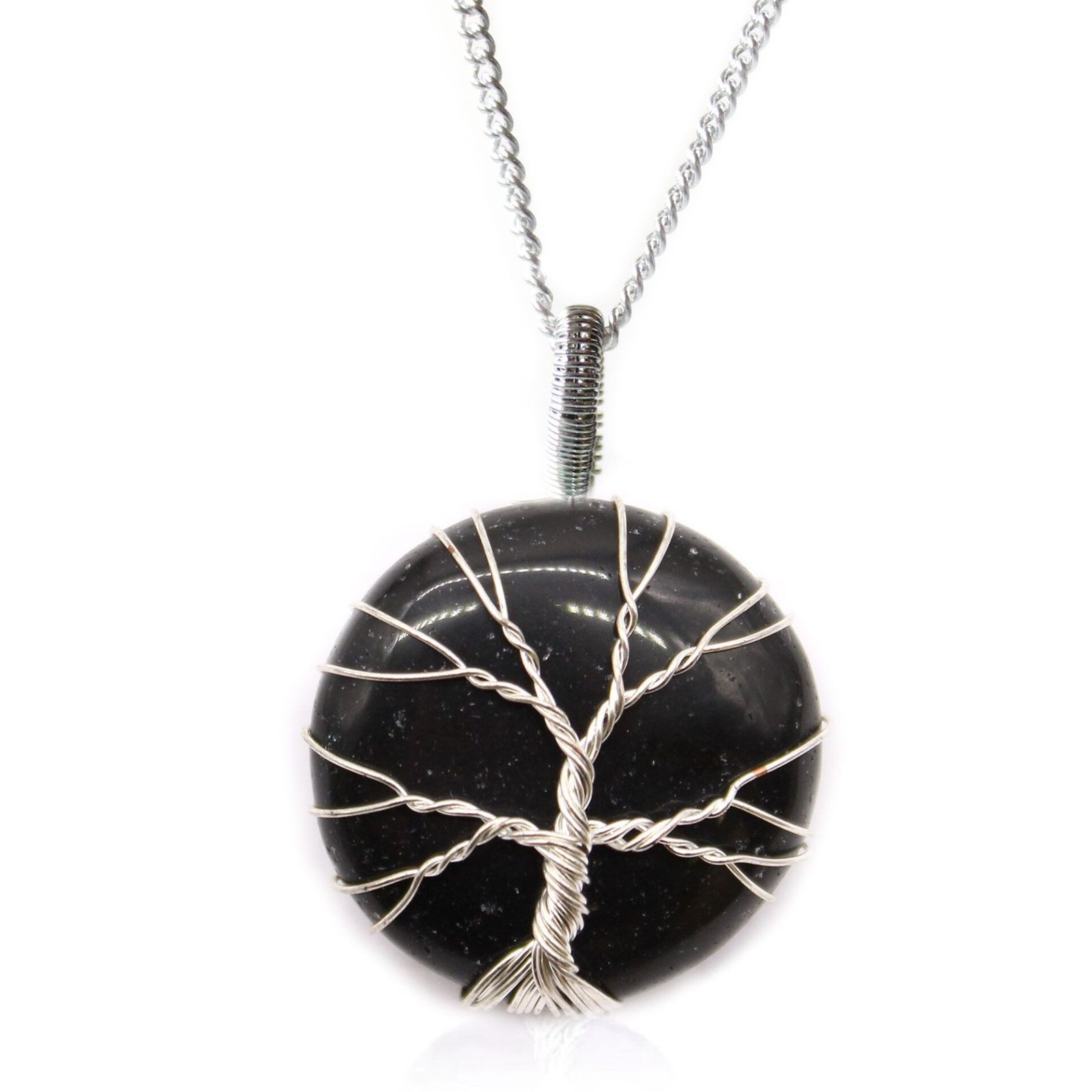Collar Árbol de la Vida - Ónix Negro - Imagen 4