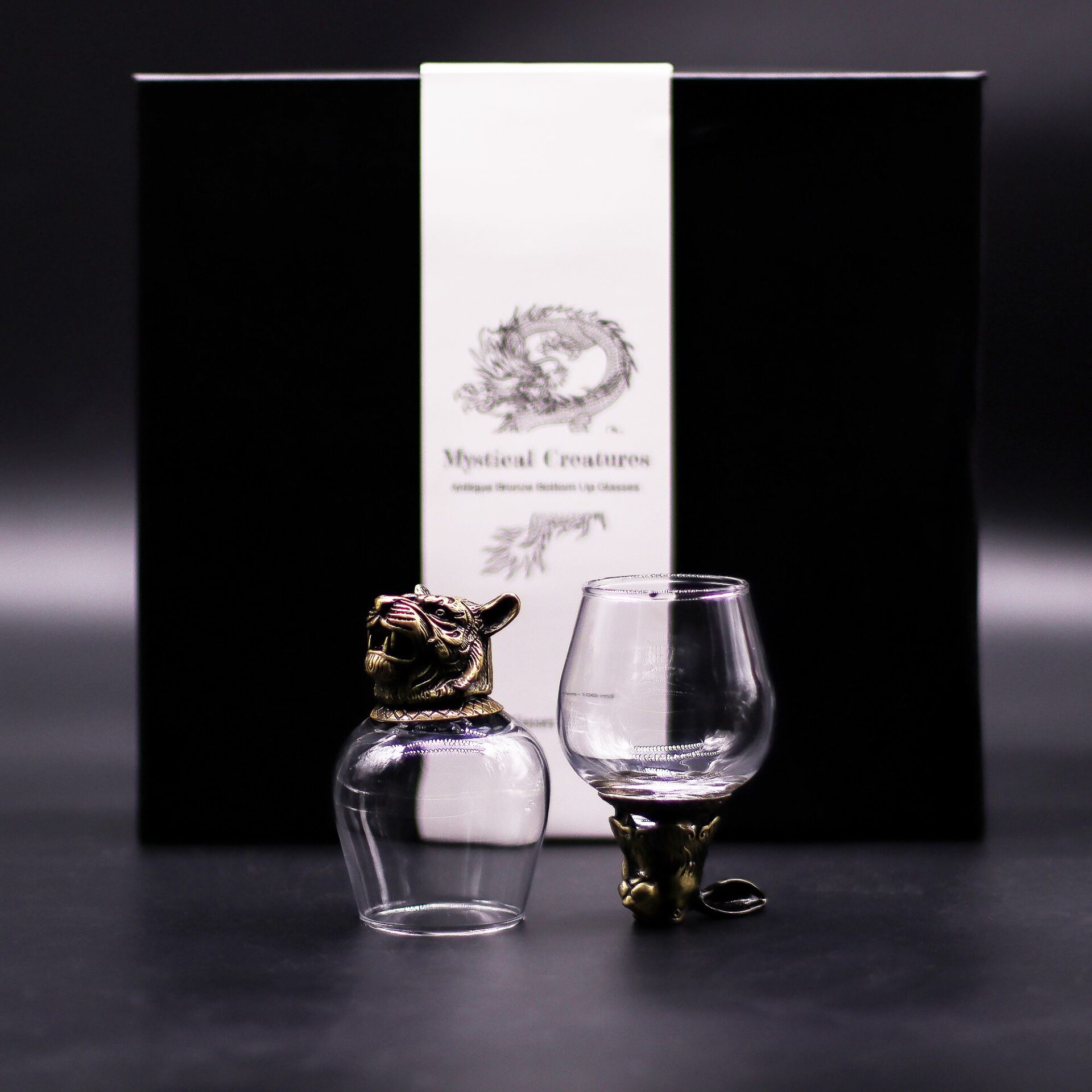 6 vasos (100 ml) - Criaturas Místicas - Bronce Antiguo - Imagen 8