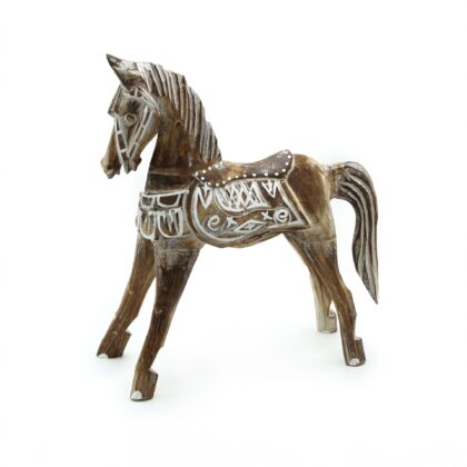 Caballo antiguo mediano 25 cm.