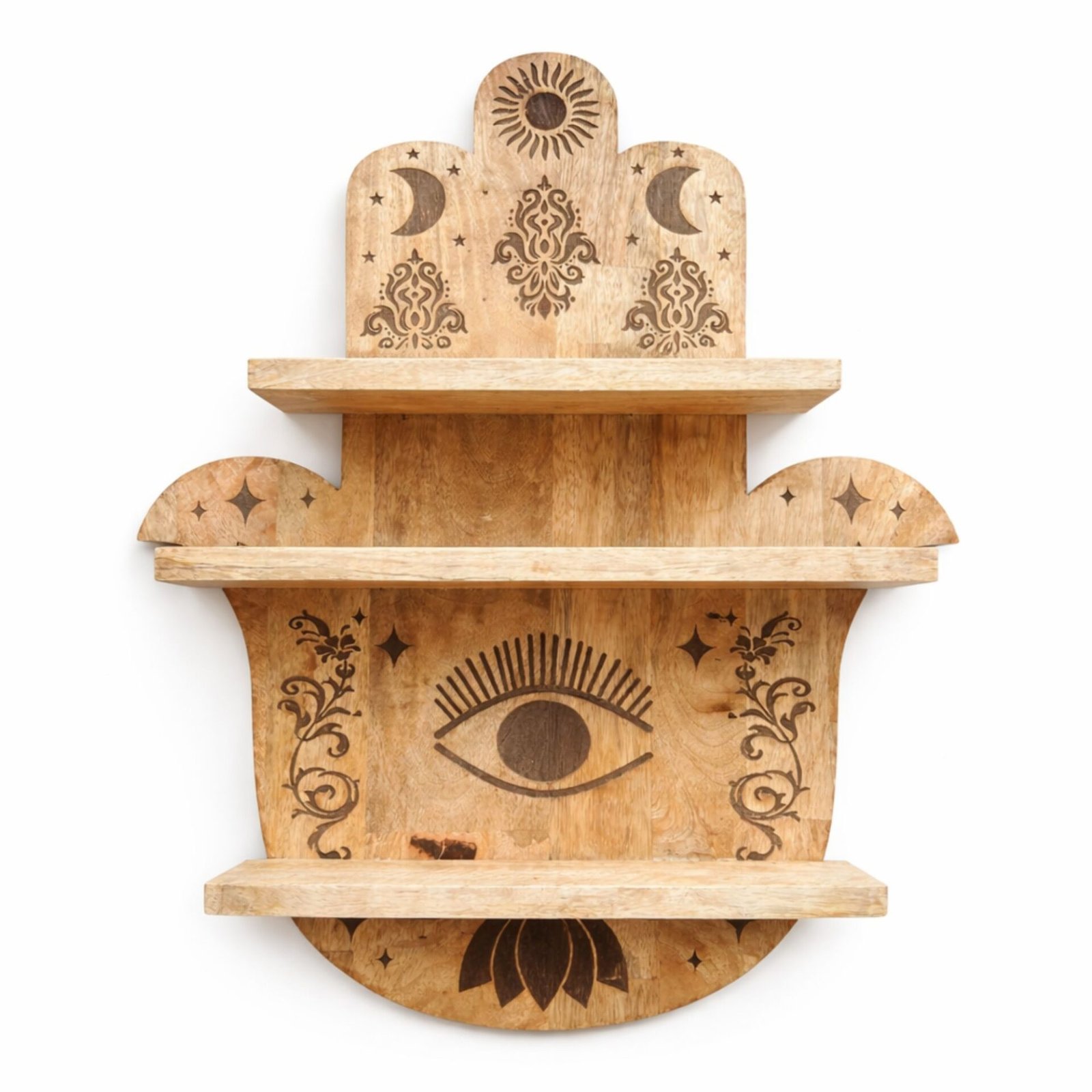 Estante de pared con forma de Hamsa - Imagen 2