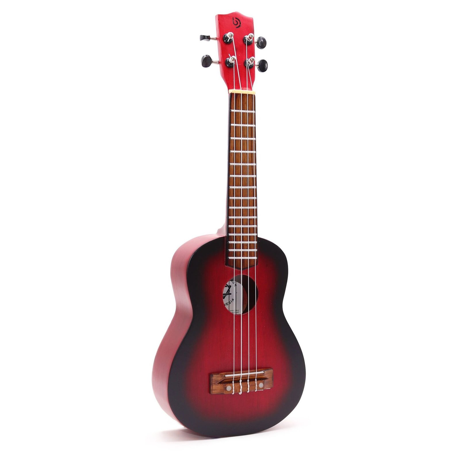 Ukelele Artesanal - Acabado Sunburst Natural (4 Cuerdas)