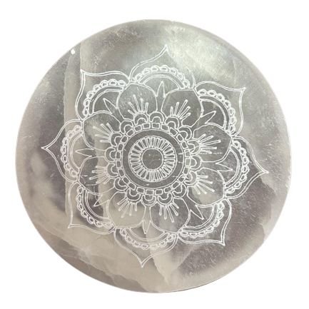 Placa de Carga Pequeña 8cm - Diseño Mandala - Imagen 2
