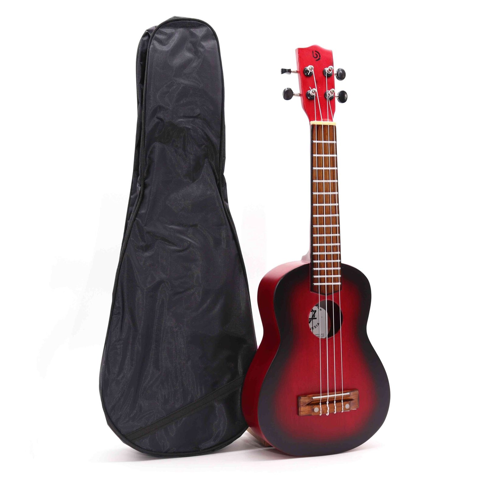 Ukelele Artesanal - Acabado Sunburst Natural (4 Cuerdas) - Imagen 4