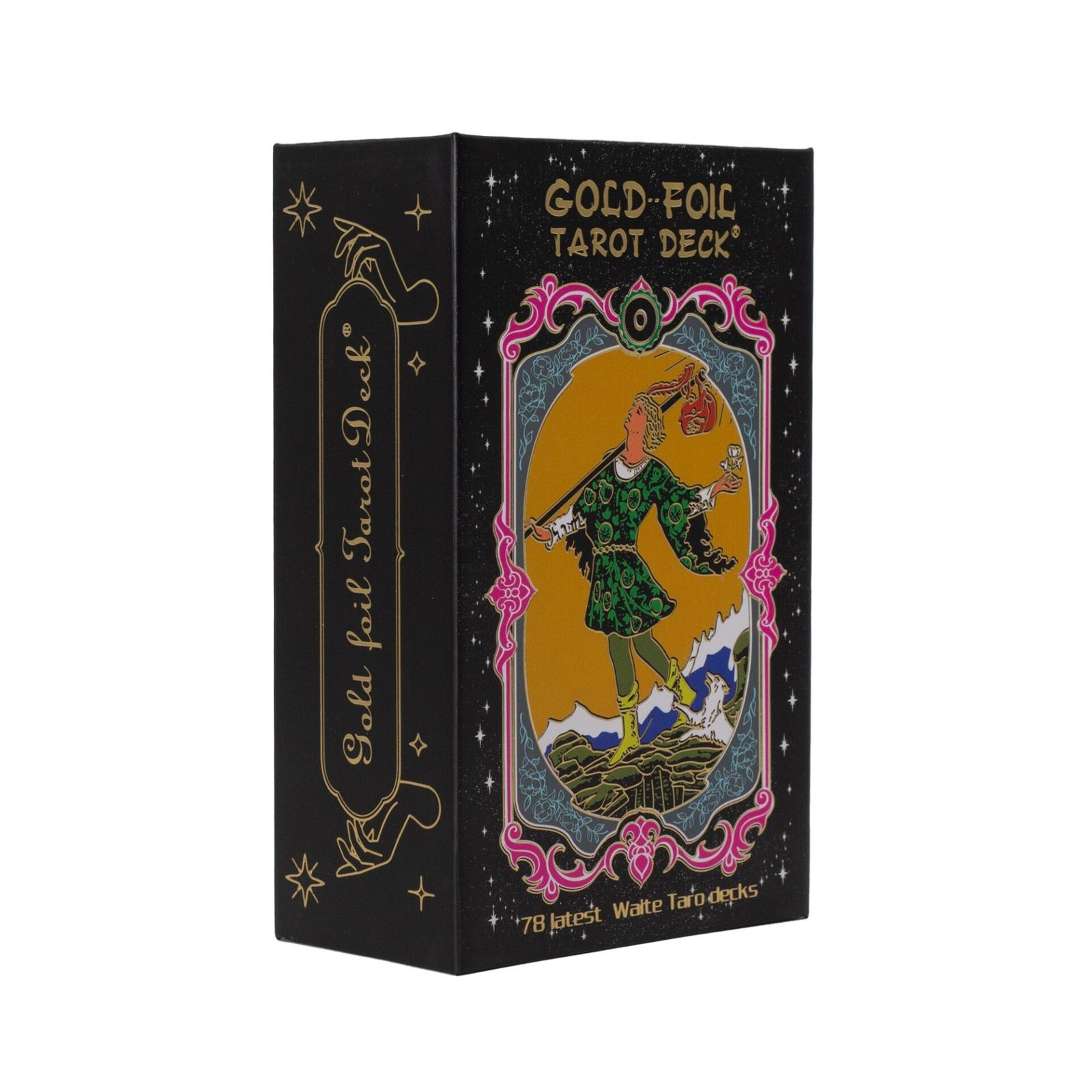 Cartas de Tarot con lámina dorada - con folleto - Imagen 2