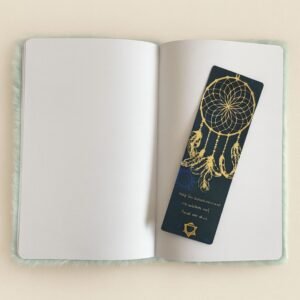 Diario de sueños de tapa blanda - 80 páginas - Mensajes a la luz de la luna